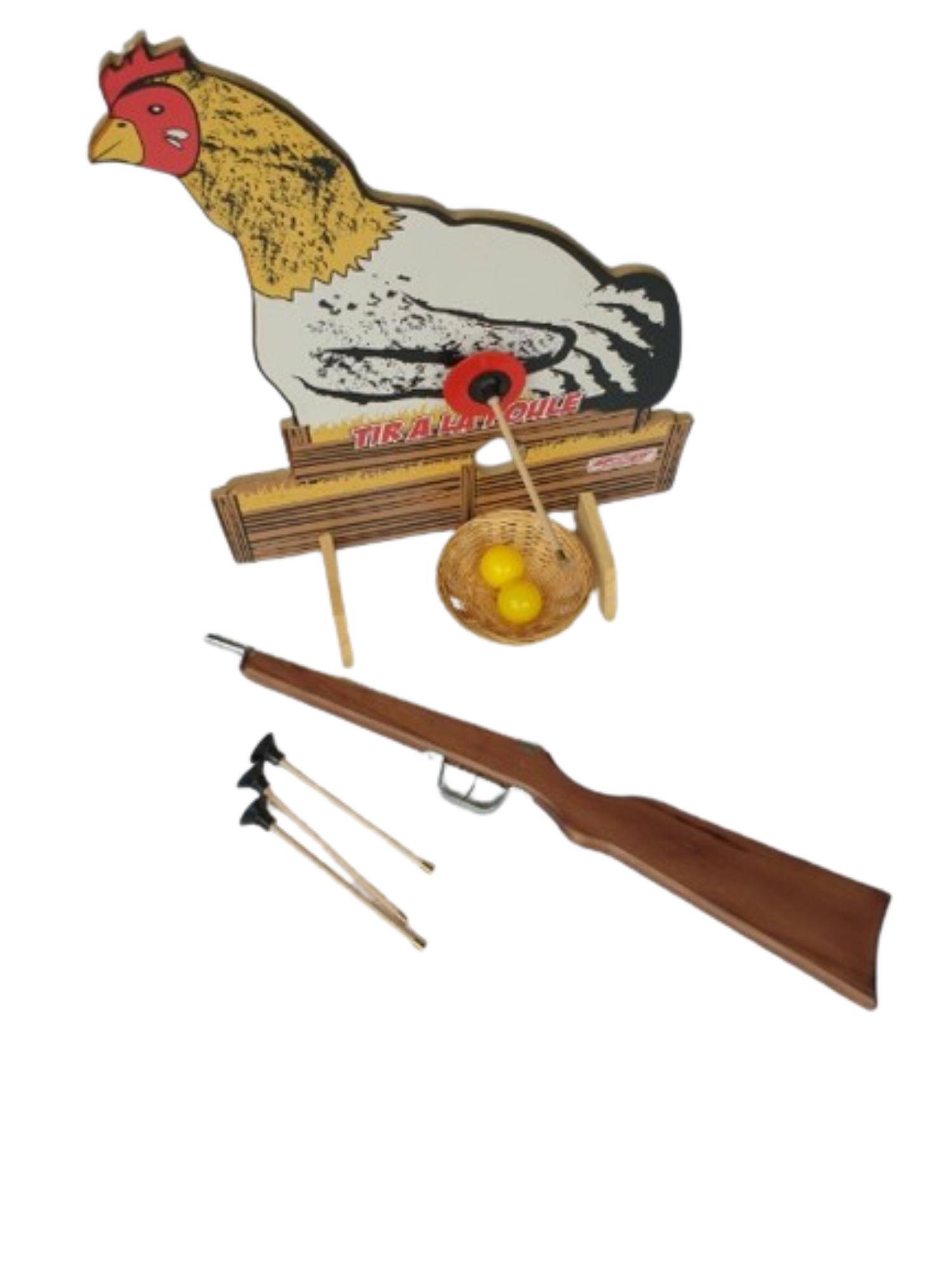 TIR SUR POULE CDIDIER LOCATION JEUX BOIS | CDidier Animation Location de Jeux en Bois Géants en Alsace et dans le Haut-Rhin Thann 66